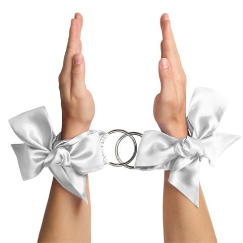 Silk Clip-on Restraints (White)