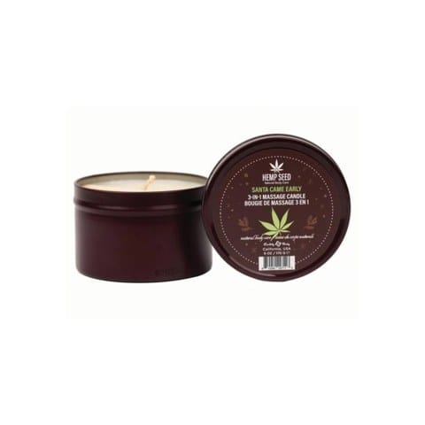 Earthly Body 3-in-1 Massage Candle: Santa Came Early