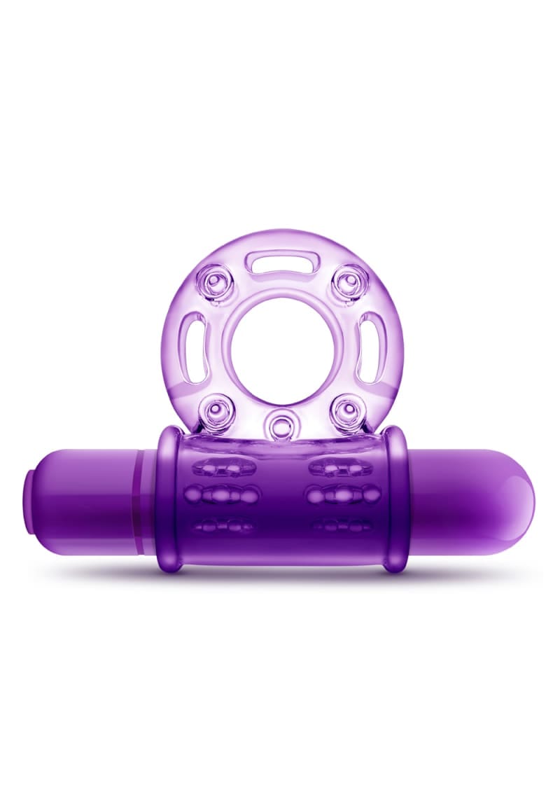 Blush Play With Me Couples Play vibrating ring, official retailer product image